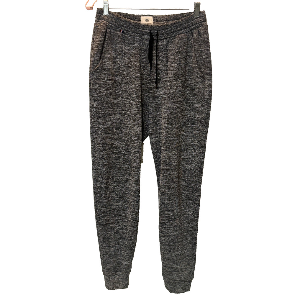 Devium Pants Mens 28x30 Gray Heathered Joggers Sweatpants Athletic Lounge USA